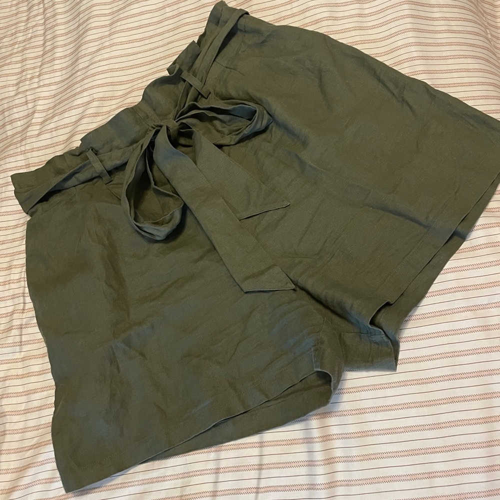 Saks Fifth Ave Linen Short